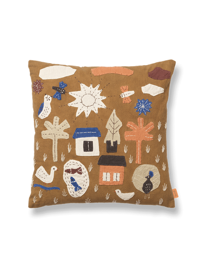 Dekoracyjna poduszka Villa Cushion Ferm Living BÉBÉ Concept 