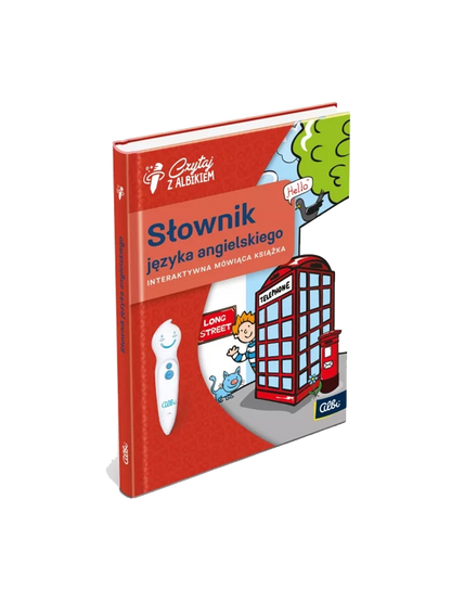 Słownik języka angielskiego. Książka interaktywna Albi BÉBÉ Concept 