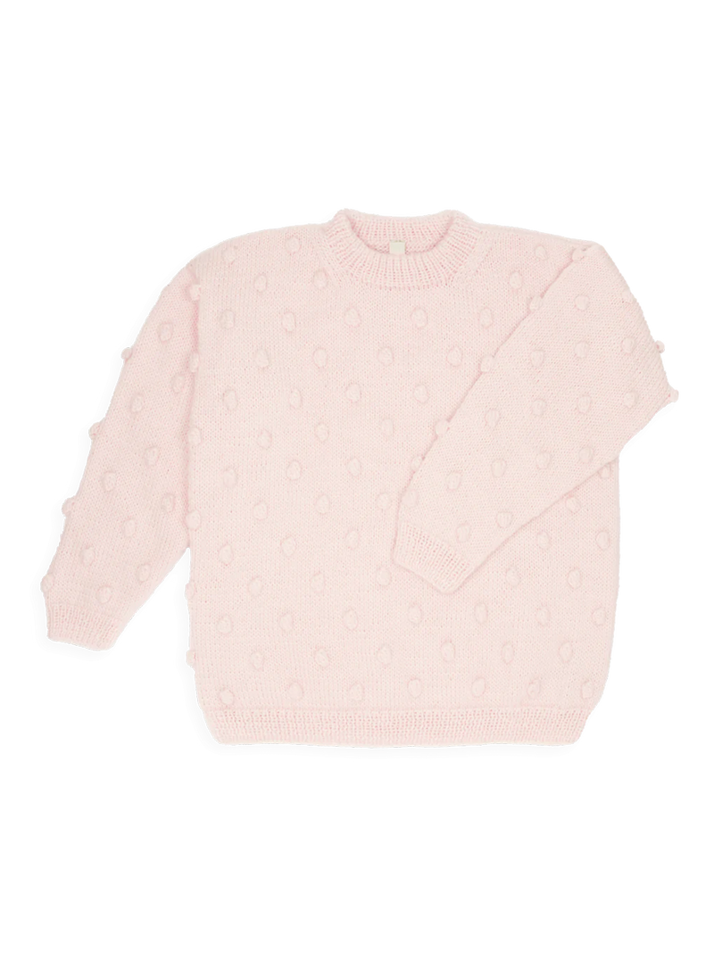 Sweter damski z wełny merino Popcorn Mille Family BÉBÉ Concept 