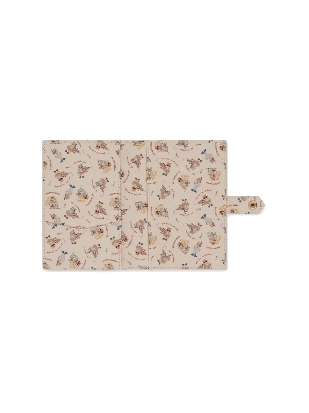 Zestaw podróżny etui na paszport i zawieszka na bagaż Konges Slojd BÉBÉ Concept