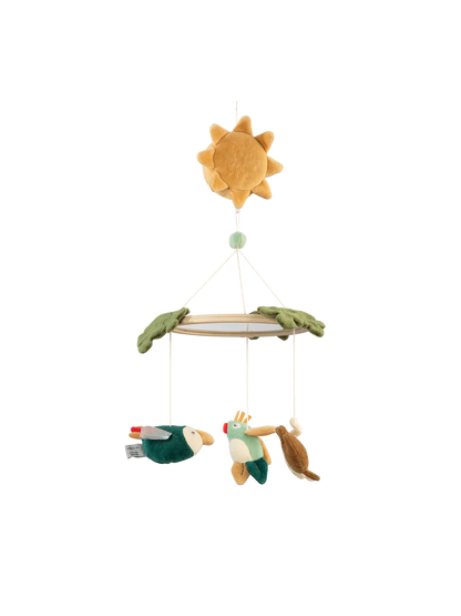 Karuzela nad łóżeczko z lusterkiem i melodią Sebra BÉBÉ Concept