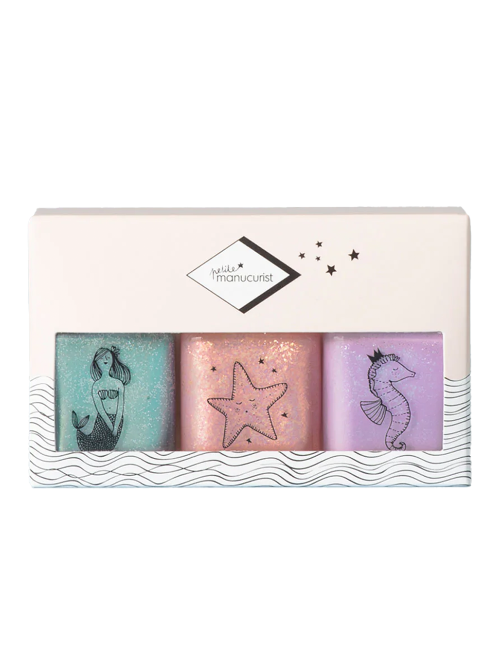 Zestaw 3 lakierów do paznokci dla dzieci Manucurist BÉBÉ Concept 