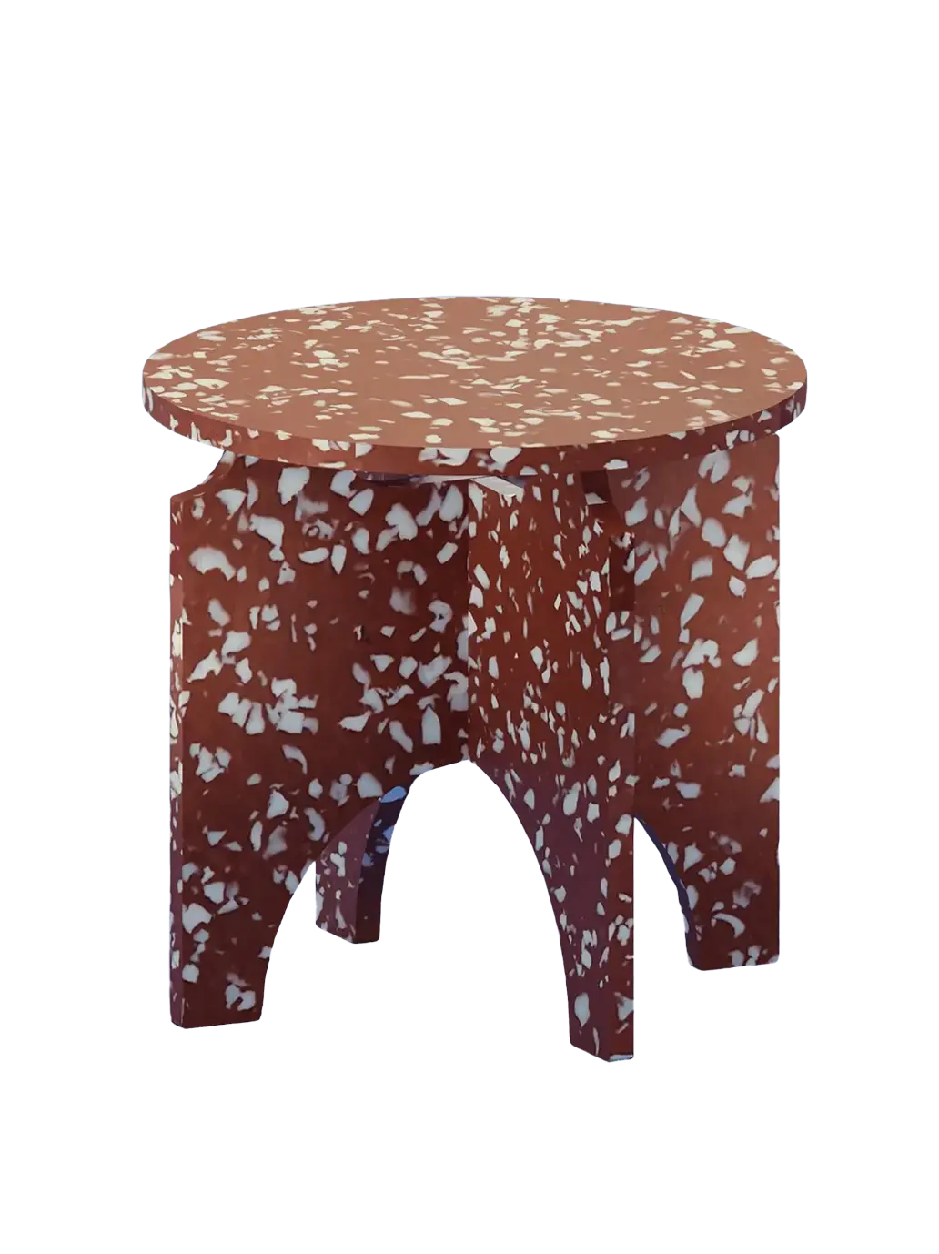 Stołek z eko tworzywa Round Stool Medium M1N2 Minimono BÉBÉ Concept 