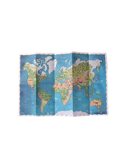 Kreatywne naklejki Zwierzęta Świata Londji BÉBÉ Concept 