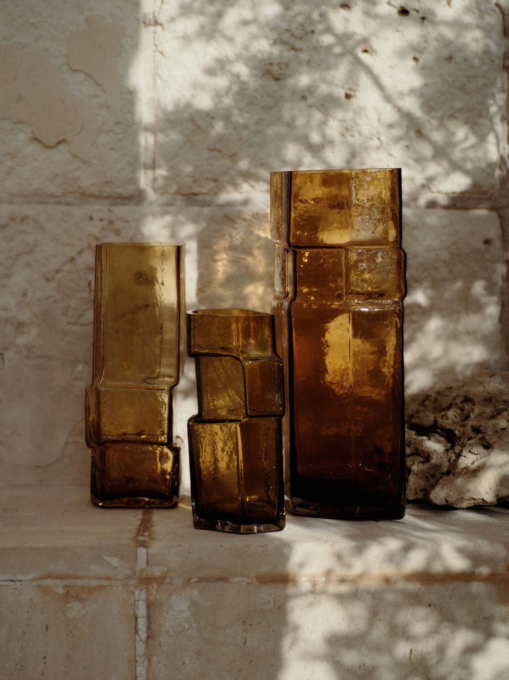 Szklany wazon Muro Vase Large Ferm Living BÉBÉ Concept 