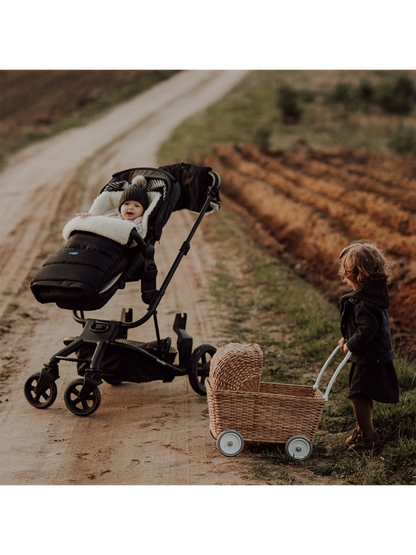 Powiększany śpiworek z wełną do wózka iGrow Aspen Zaffiro BÉBÉ Concept