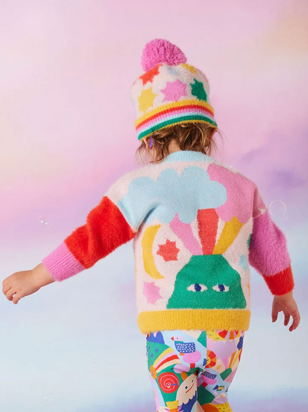 Kardigan z kolorowym wzorem Halcyon Nights BÉBÉ Concept 