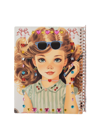 Książka z naklejkami Glam Me Up Konges Slojd BÉBÉ Concept 