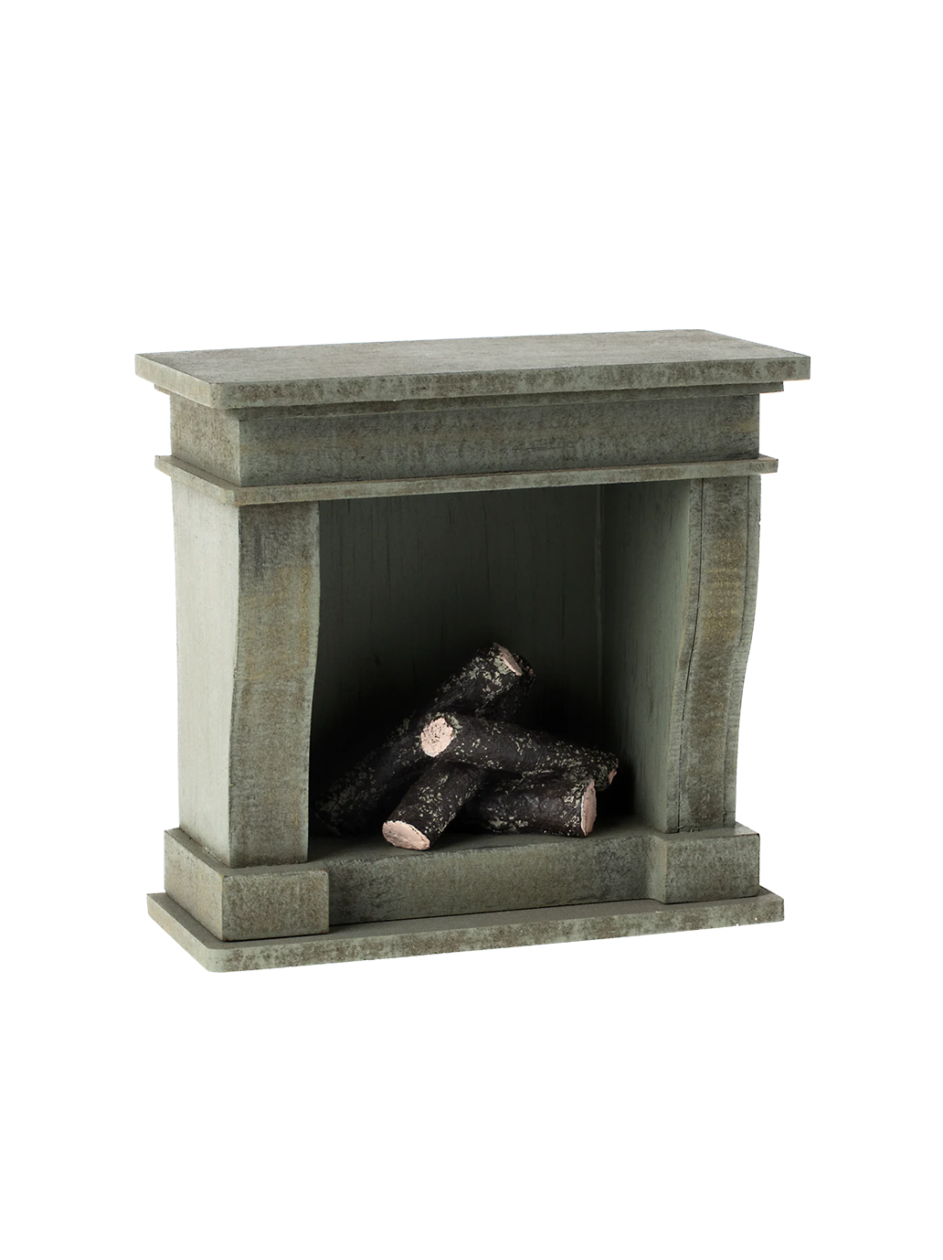 Miniaturowy kominek z lampką Maileg BÉBÉ Concept 