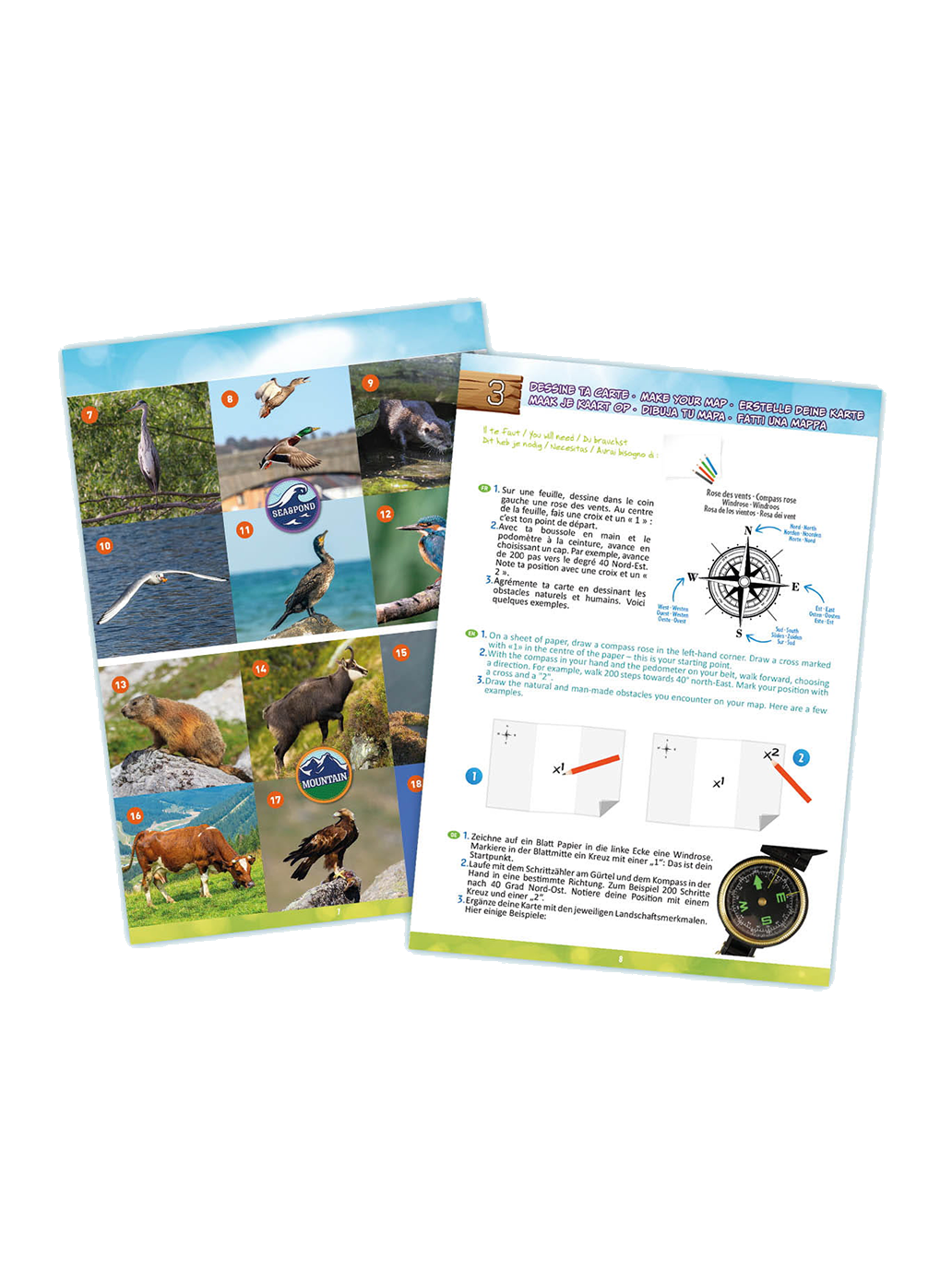 Zestaw do przyrodniczych wędrówek Buki BÉBÉ Concept 