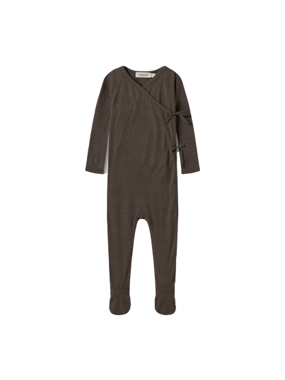 Śpioszki niemowlęce merino Rubetta Rib MarMar Copenhagen BÉBÉ Concept 