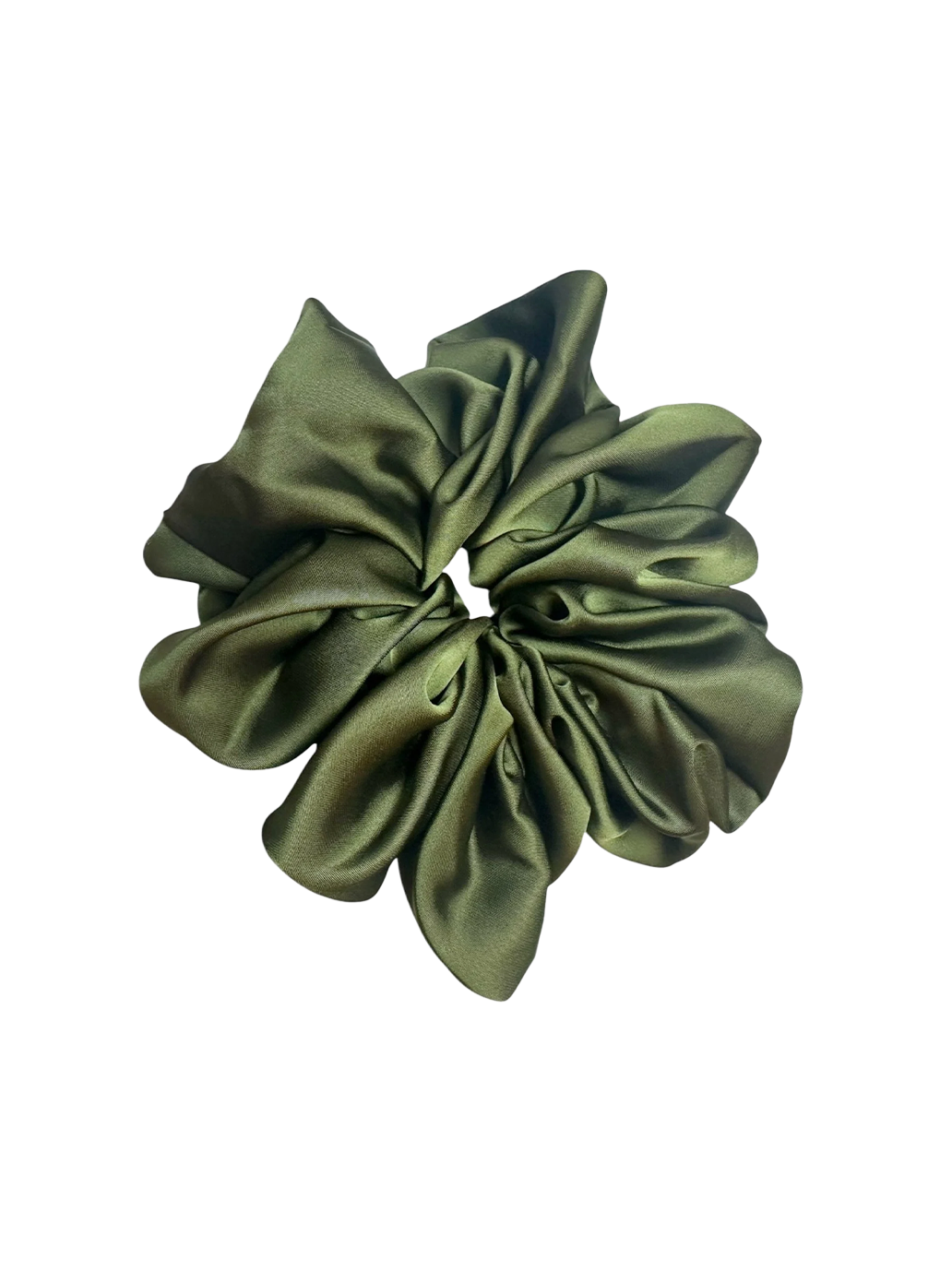 Gumka do włosów Cali Scrunchie BOTTLE GREEN