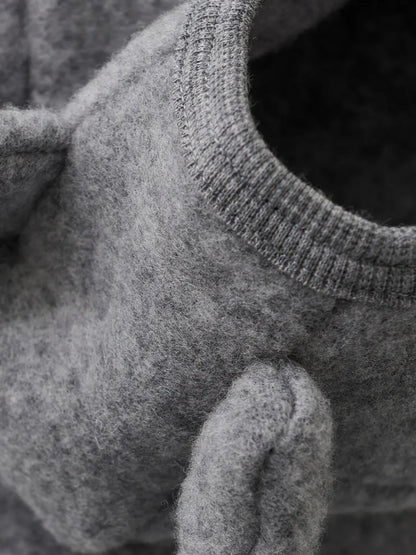 Kominiarka Balaclava Ears Wool Fleece Huttelihut BÉBÉ Concept 