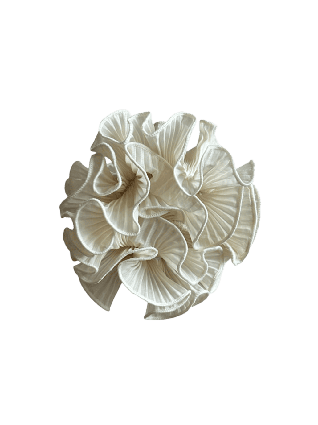 Gumka do włosów Swirl Scrunchie Ivory IVORY