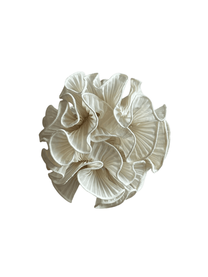 Gumka do włosów Swirl Scrunchie Ivory IVORY