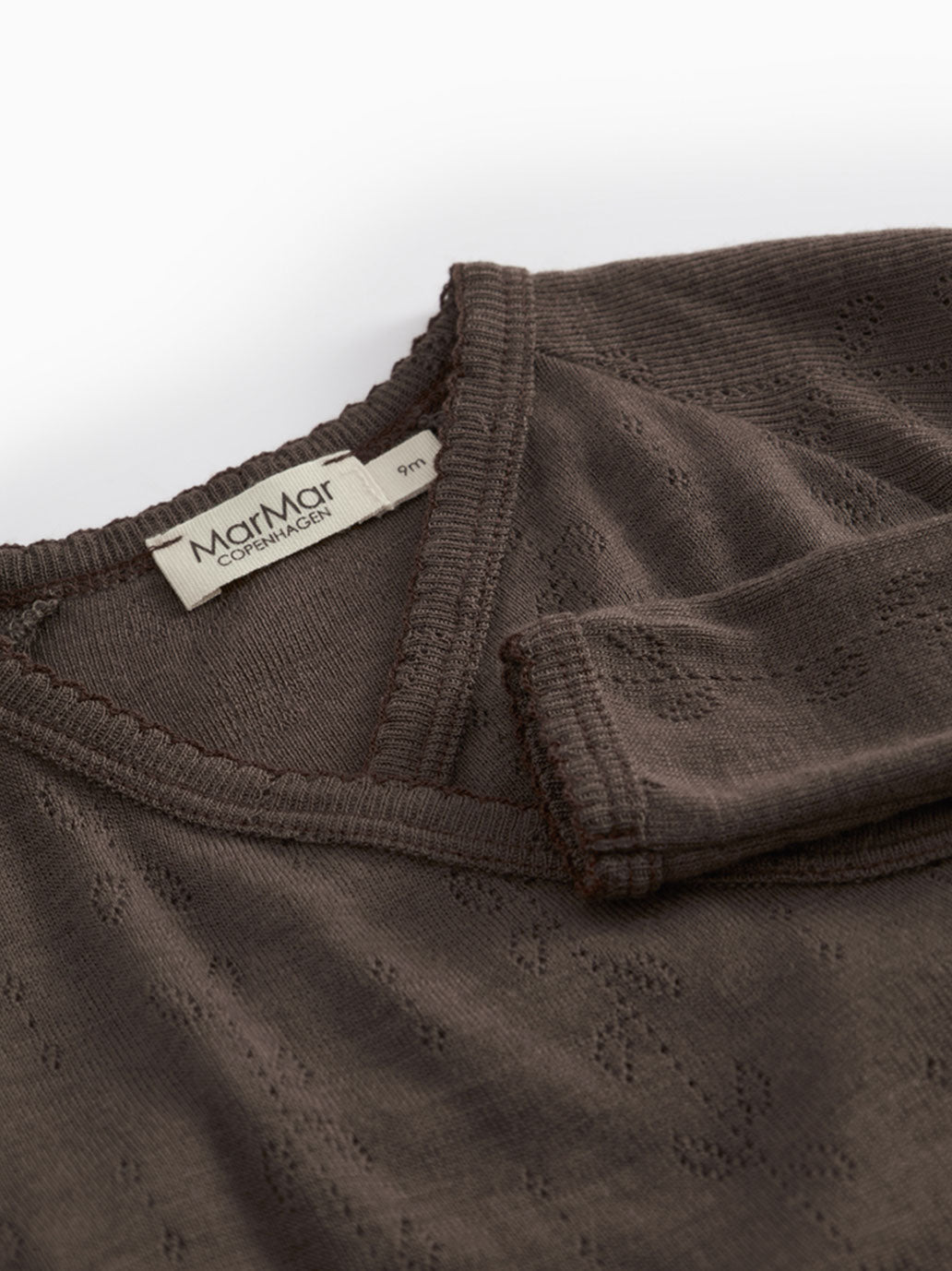 Śpioszki niemowlęce merino Rubetta Pointelle MarMar Copenhagen BÉBÉ Concept 