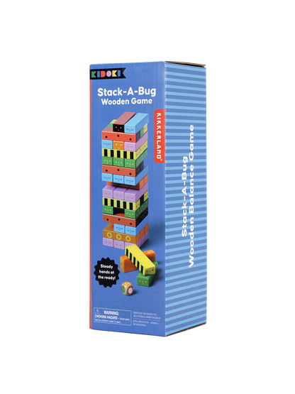 Kidoki Stack A Bug Game Kikkerland BÉBÉ Concept 