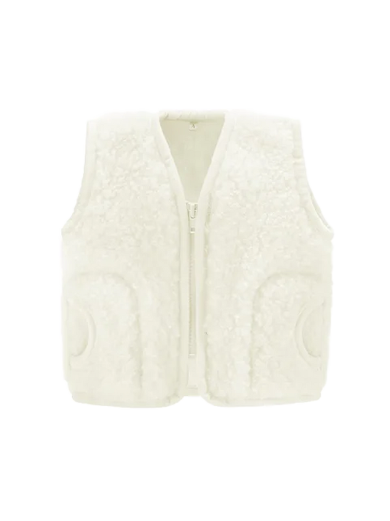 Wełniana kamizelka z podszewką