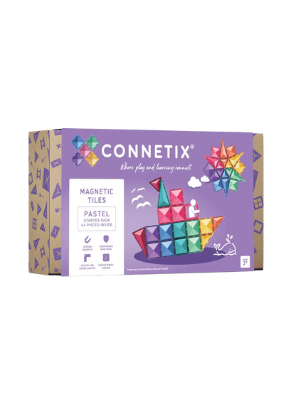 Klocki magnetyczne Pastel Starter Pack Connetix BÉBÉ Concept 
