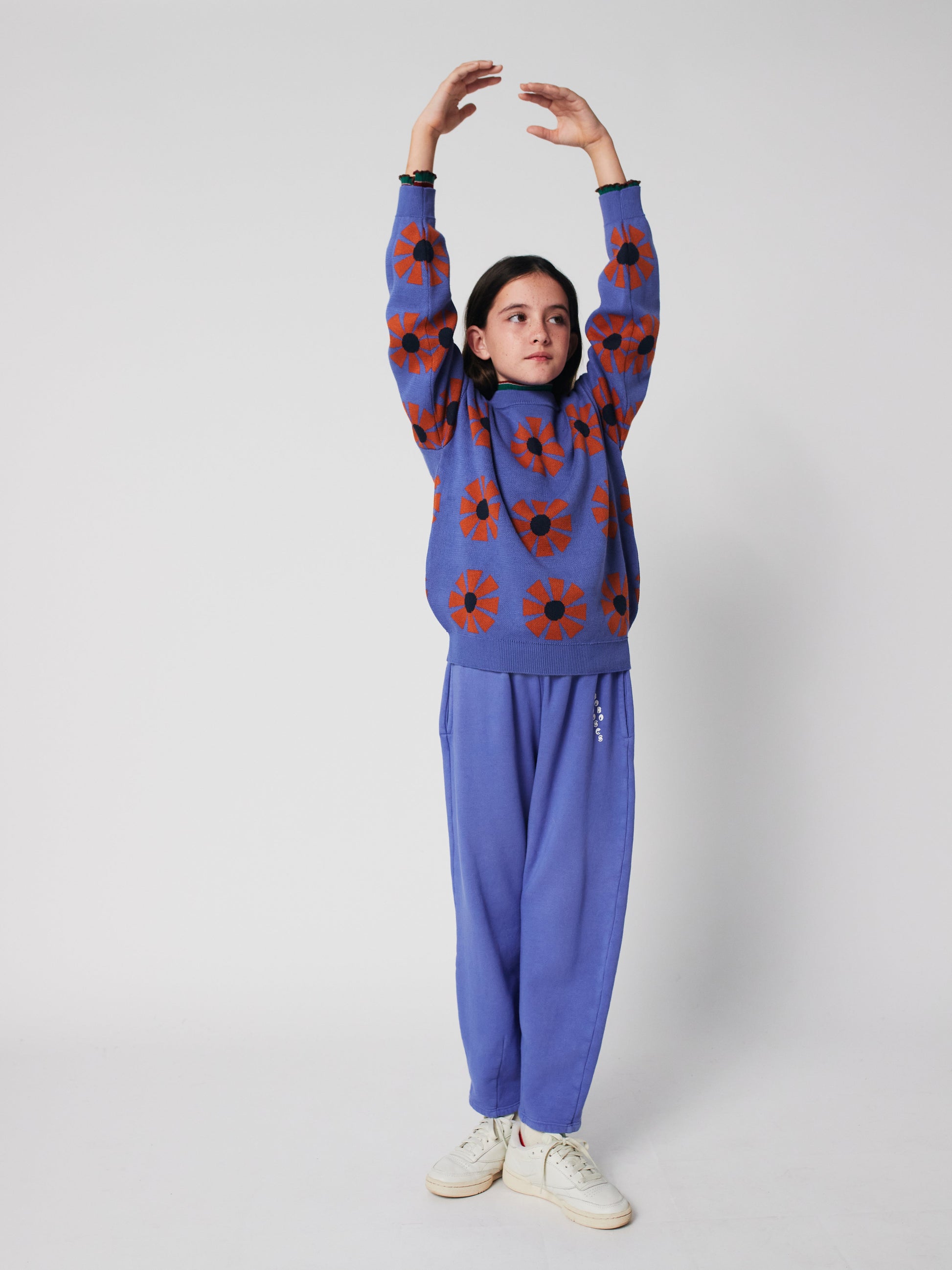 Kaleidoscope all over jacquard jumper Kids Bobo Choses BÉBÉ Concept 