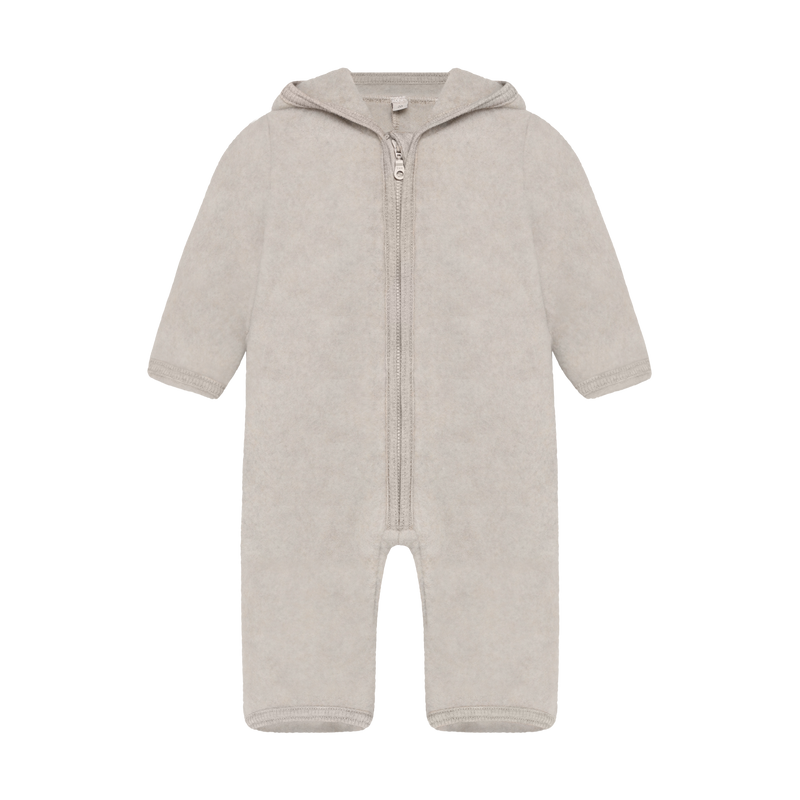 Kombinezon Ears Wool Fleece - HUTTEliHUT - kolor Camel