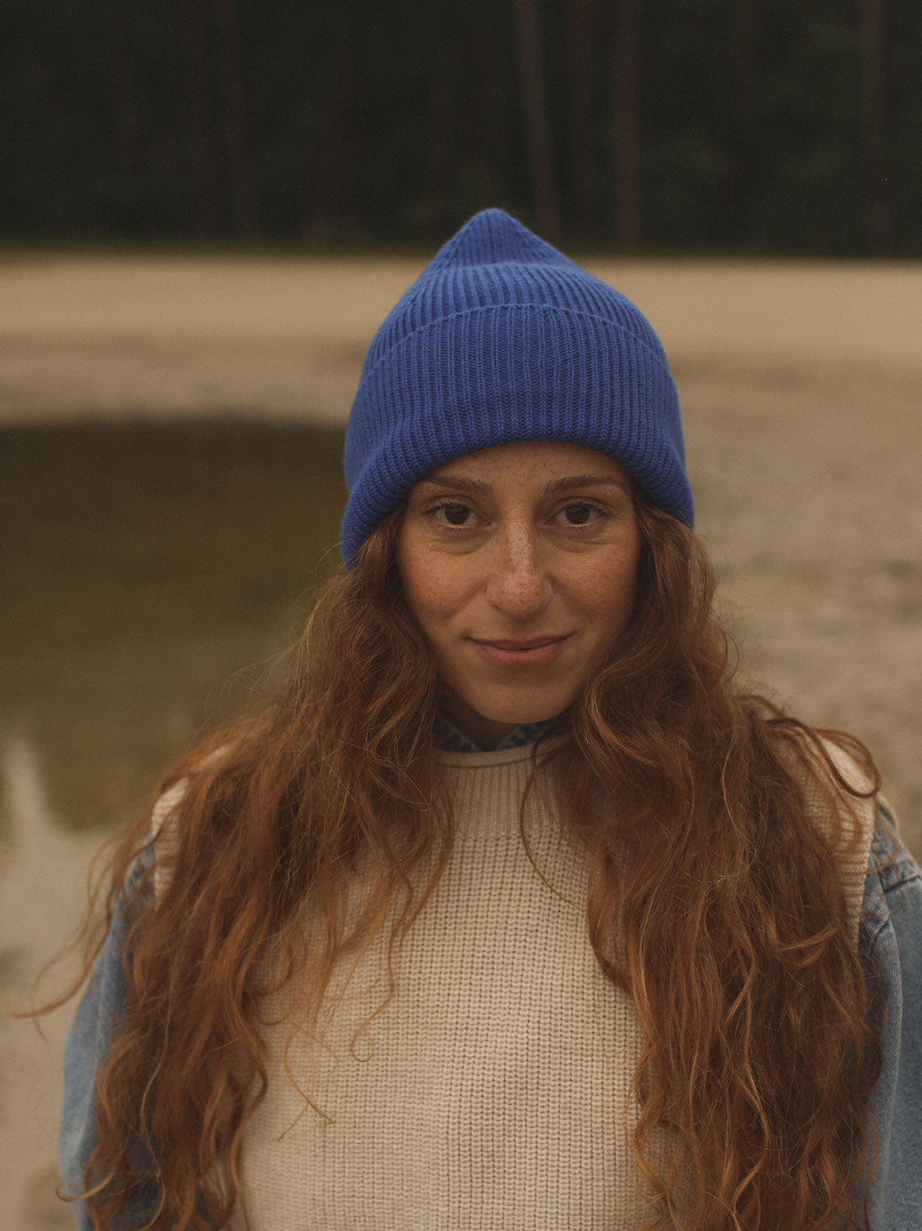 Czapka beanie z wełny merino Fonzie Adult Hvid BÉBÉ Concept 