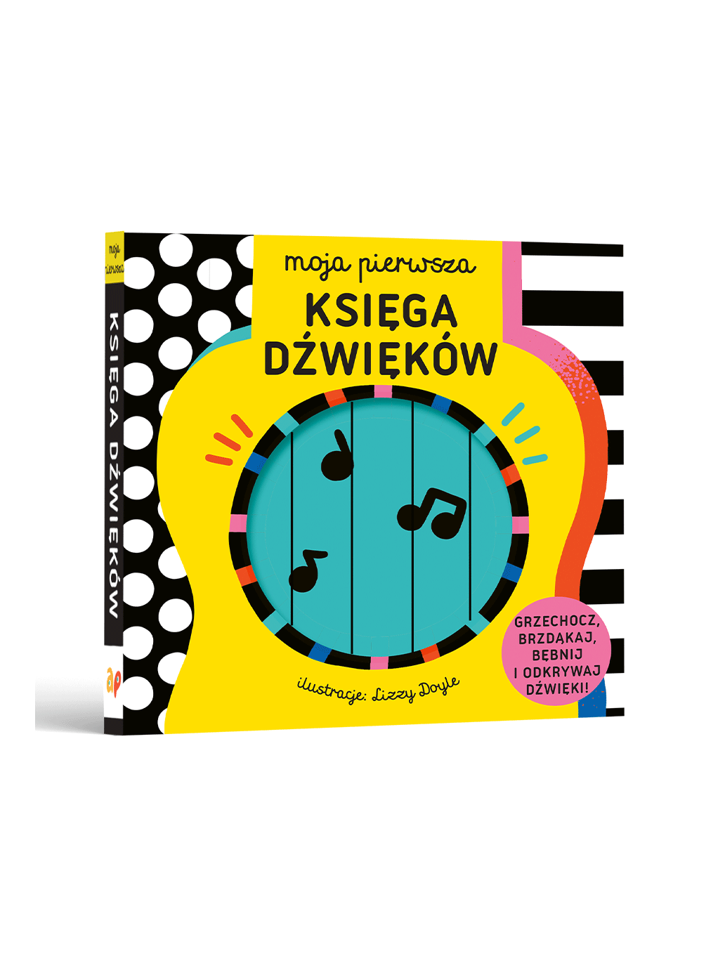 Moja pierwsza księga dźwięków Wydawnictwo api papi BÉBÉ Concept