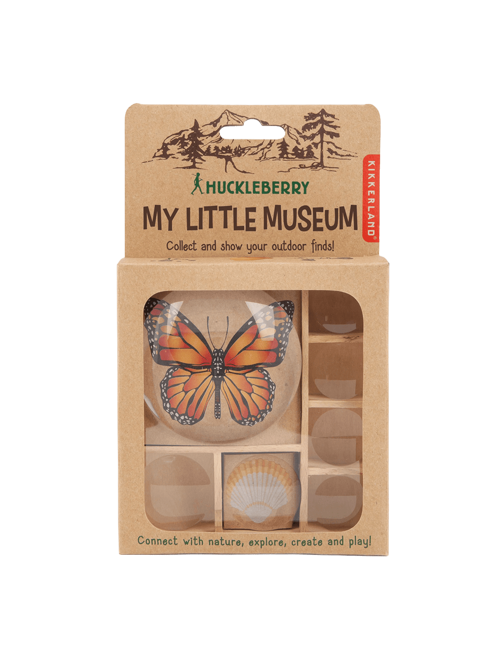 Organizer na skarby Huckleberry My Little Museum Kikkerland BÉBÉ Concept 