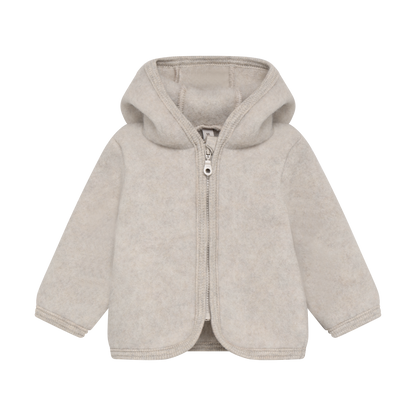 Kurtka Jacket Ears Wool Fleece CAMEL MELANGE