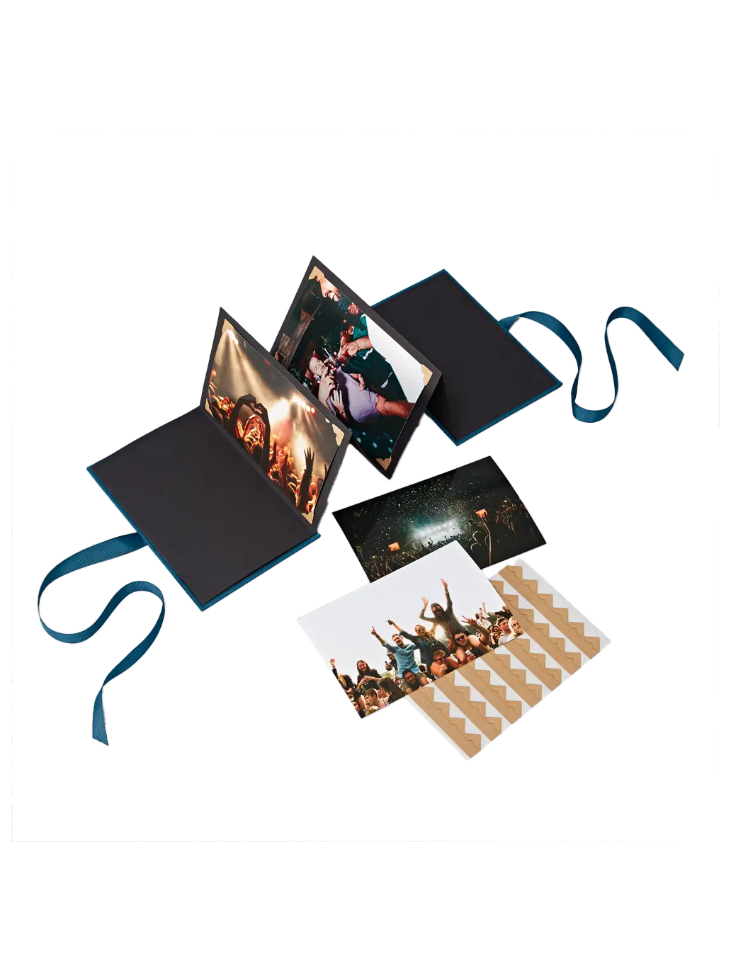 Wiązany album na zdjęcia Leporello Classico Semikolon BEBE Concept 