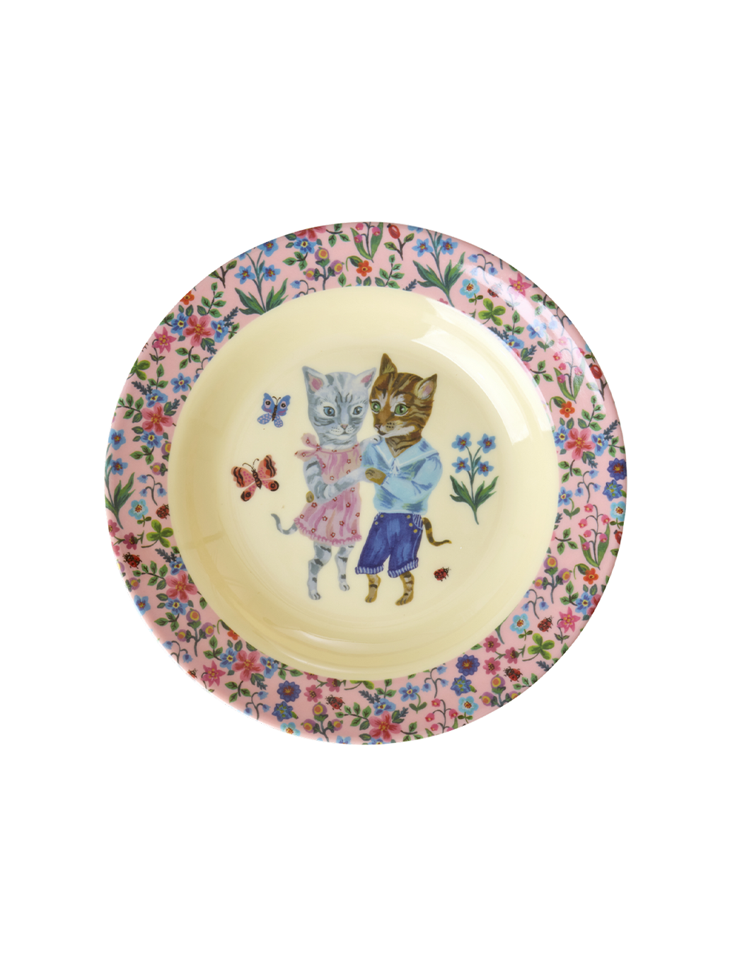 Głęboki talerz z melaminy Rice x Nathalie Lete RICE BÉBÉ Concept 