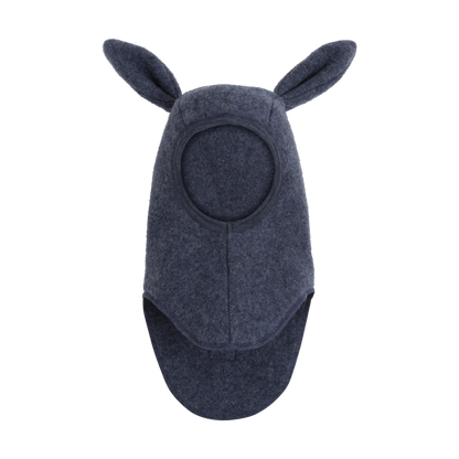 Kominiarka Balaclava Ears Wool Fleece - HUTTEliHUT - kolor Ombre Blue