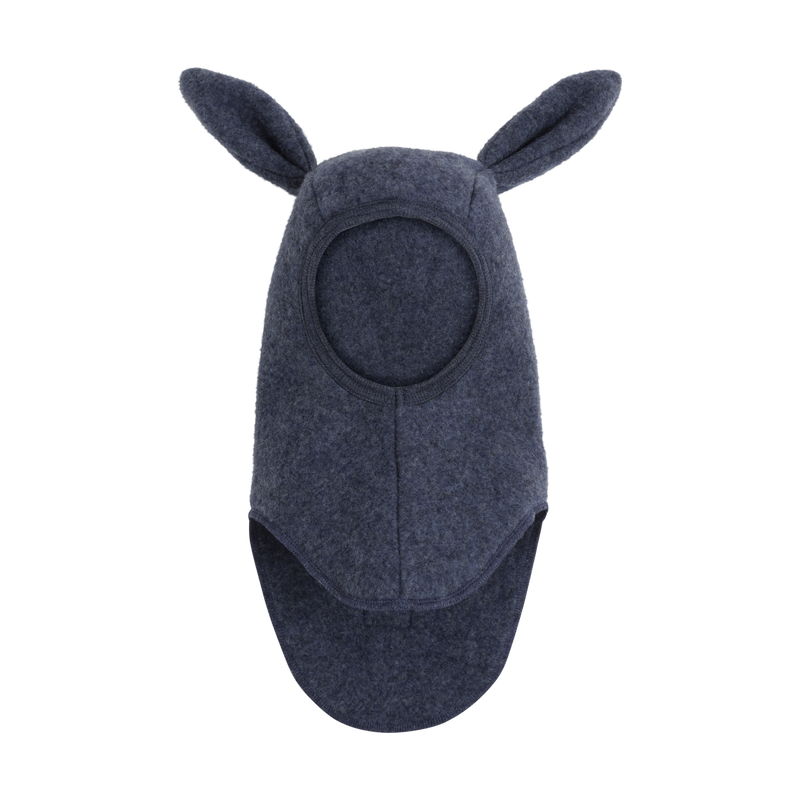 Kominiarka Balaclava Ears Wool Fleece - HUTTEliHUT - kolor Ombre Blue