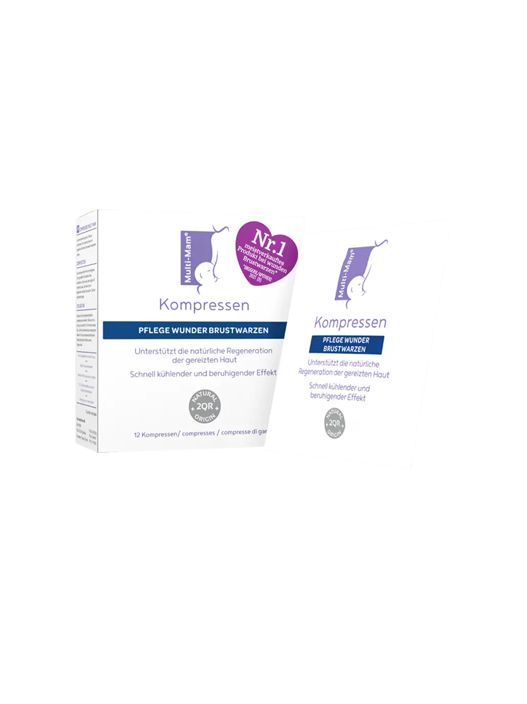 Kompresy na brodawki dla mam karmiących Multi Mam BEBE Concept 