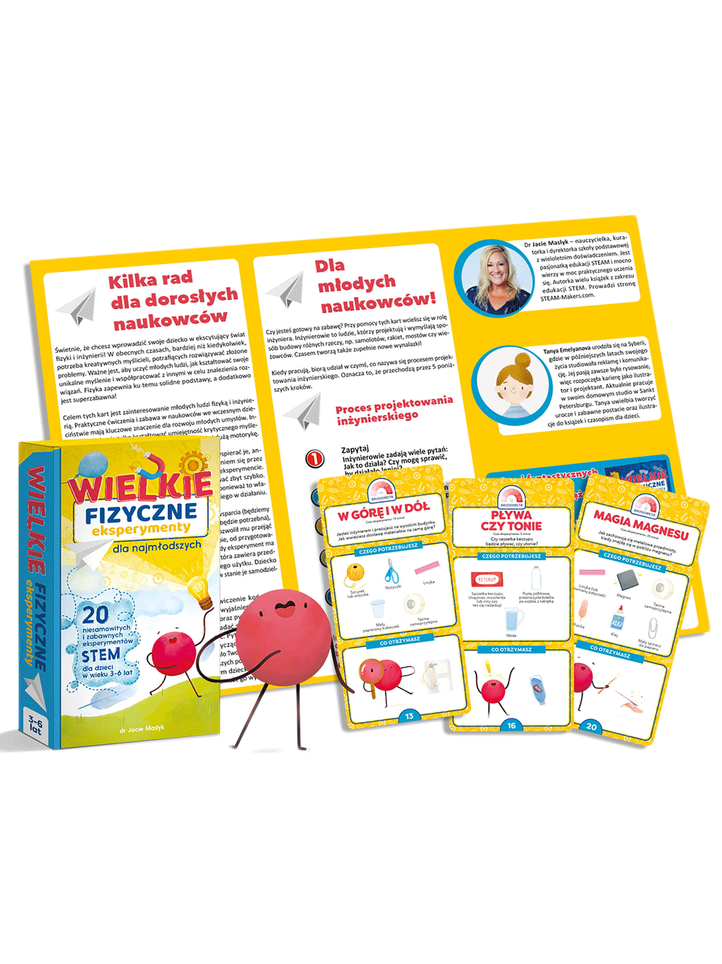 Wielkie eksperymenty dla najmłodszych! Wydawnictwo api papi BÉBÉ Concept