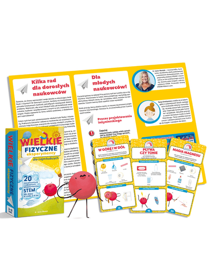 Wielkie eksperymenty dla najmłodszych! Wydawnictwo api papi BÉBÉ Concept