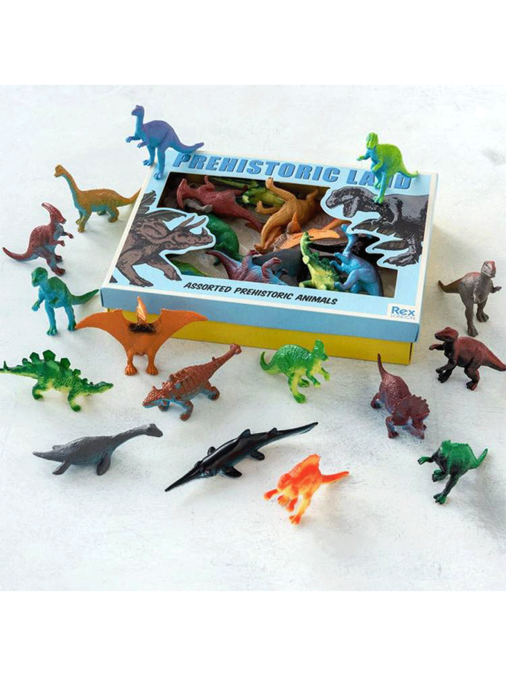 Figurki dinozaurów 16 szt. Rex London BÉBÉ Concept