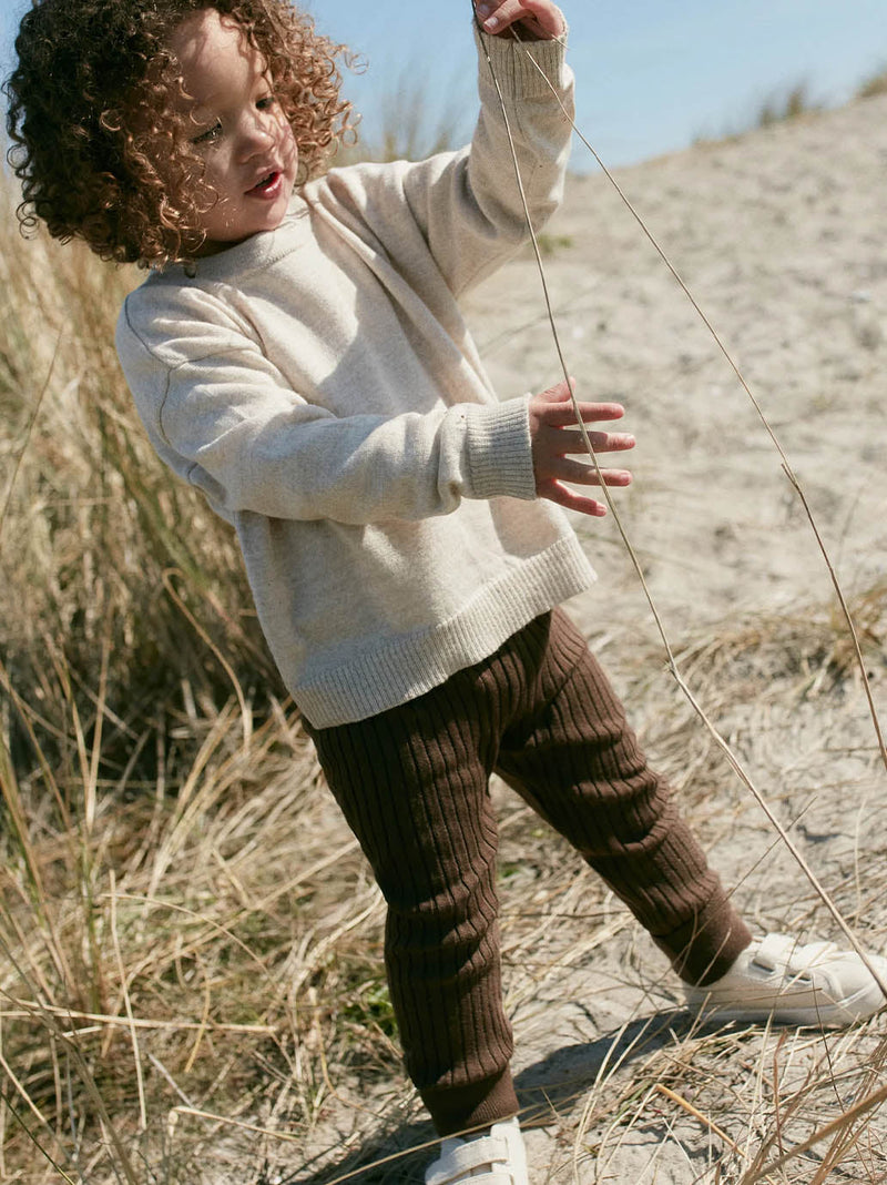 Legginsy z wełny merino dla dzieci Everyday Mille Family BÉBÉ Concept