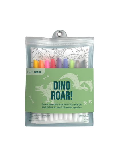 Duża mata silikonowa do wielokrotnego kolorowania HeyDoodle BÉBÉ Concept 