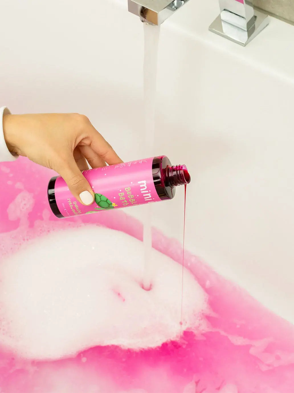 naturalny bąbelkowy płyn do kąpieli 0+ mini u BÉBÉ Concept