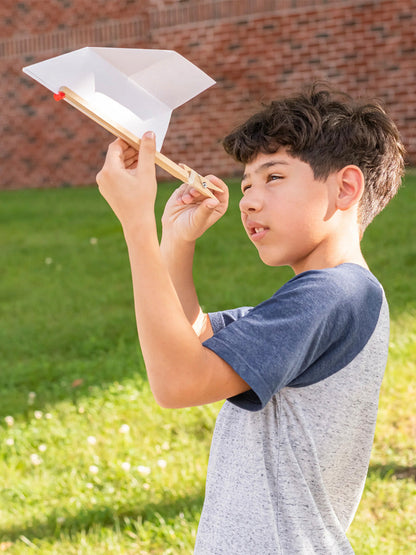 Wyrzutnia do papierowych samolotów Huckleberry Kikkerland BÉBÉ Concept 