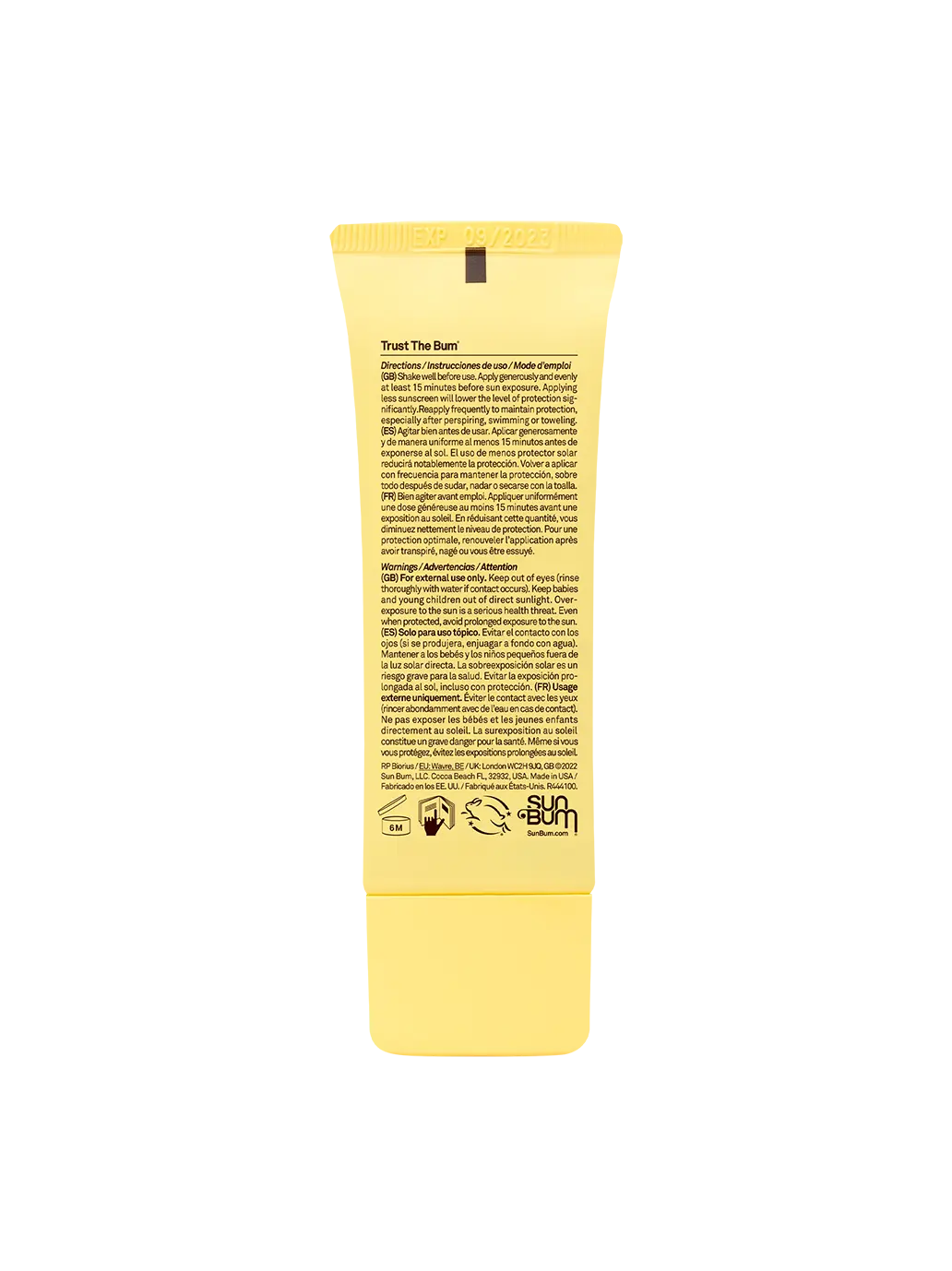 Krem przeciwsłoneczny do twarzy Original Glow SPF 30 Sun Bum BEBE Concept 