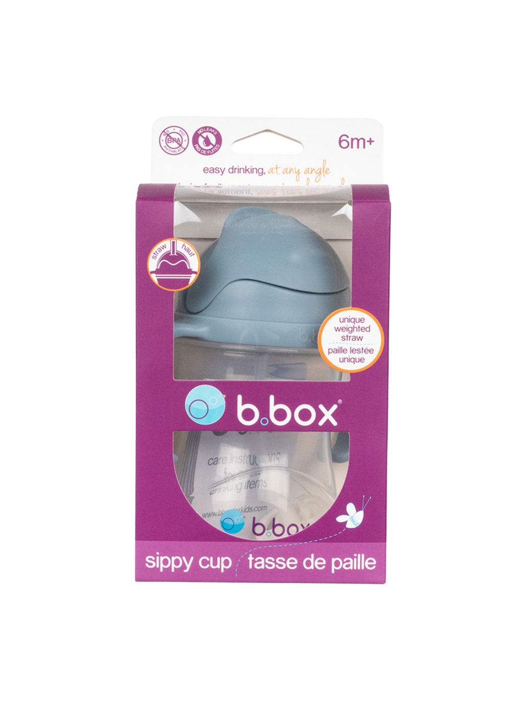 Bidon niekapek z rurką B.Box BÉBÉ Concept 