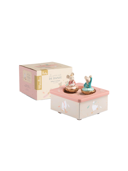 Drewniana pozytywka magnetyczna Moulin Roty BÉBÉ Concept 