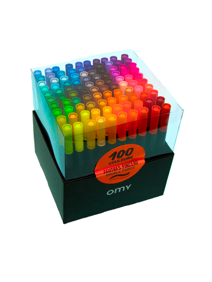 Zestaw flamastrów Box 100 sztuk OMY BÉBÉ Concept 