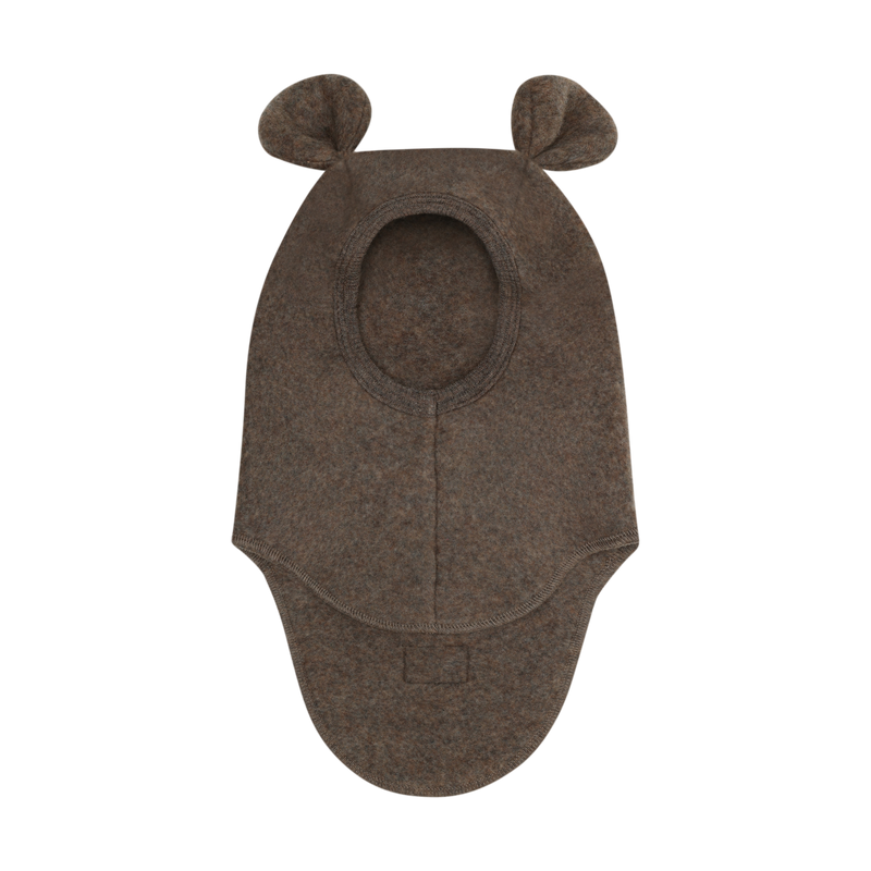 Kominiarka Balaclava Teddy Wool Fleece - HUTTEliHUT - kolor Brown