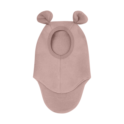 Kominiarka Balaclava Teddy Wool Fleece - HUTTEliHUT - kolor Mahogany