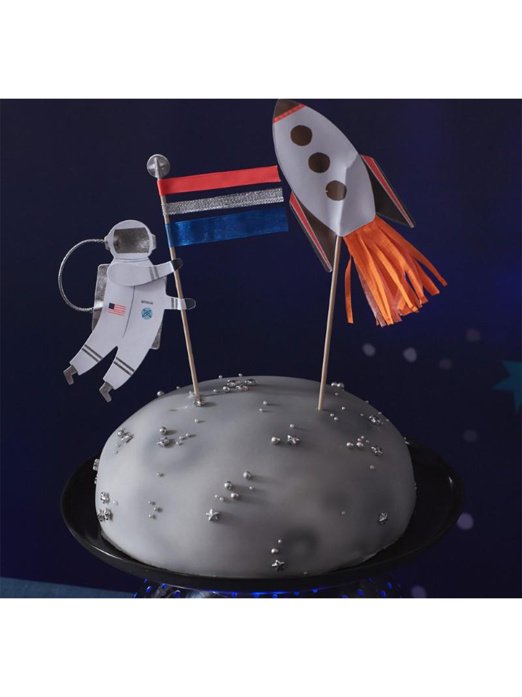 Ozdobne toppery na tort Meri Meri BÉBÉ Concept 