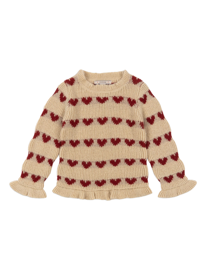 Sweter z wełną alpaki Laula Konges Slojd BÉBÉ Concept 