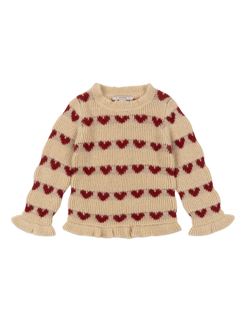 Sweter z wełną alpaki Laula Konges Slojd BÉBÉ Concept 